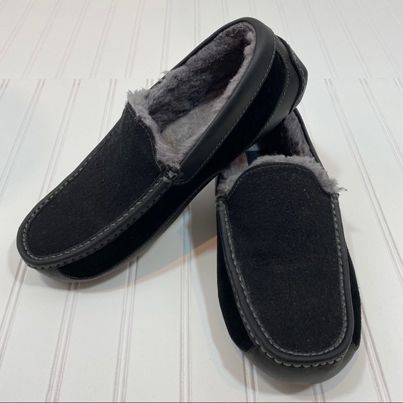 UGG Other - Ugg black suede slippers